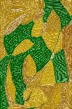 Gold and Green Abstract-Sharyn Bursic-Photographic Print