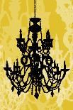 Chandelier 1 Yellow-Sharyn Sowell-Giclee Print