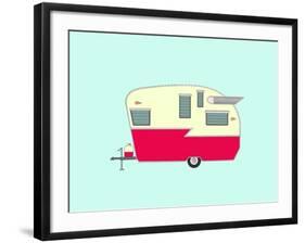 Shasta Airflyte-Annie Bailey Art-Framed Art Print