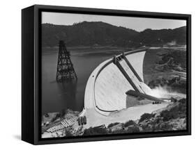 Shasta Dam-Andreas Feininger-Framed Stretched Canvas