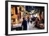 Shastri Textiles Market at Night, Amritsar, Punjab, India-Ben Pipe-Framed Photographic Print