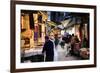 Shastri Textiles Market at Night, Amritsar, Punjab, India-Ben Pipe-Framed Photographic Print