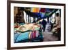 Shastri Textiles Market at Night, Amritsar, Punjab, India-Ben Pipe-Framed Photographic Print