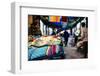 Shastri Textiles Market at Night, Amritsar, Punjab, India-Ben Pipe-Framed Photographic Print