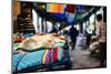 Shastri Textiles Market at Night, Amritsar, Punjab, India-Ben Pipe-Mounted Photographic Print
