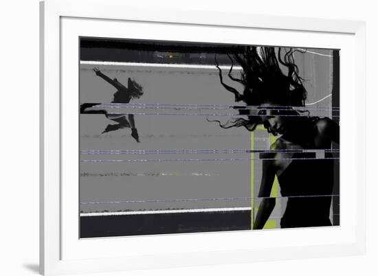 Shattered Glass-NaxArt-Framed Art Print