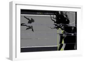 Shattered Glass-NaxArt-Framed Art Print