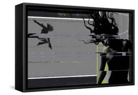Shattered Glass-NaxArt-Framed Stretched Canvas