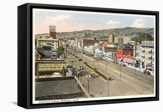 Shattuck Avenue, Berkeley, California-null-Framed Stretched Canvas