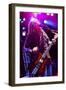 Shaun Morgan Welgemoed of the Rock Group Seether Entertains Marines in 2010-null-Framed Photo