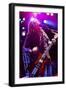 Shaun Morgan Welgemoed of the Rock Group Seether Entertains Marines in 2010-null-Framed Photo