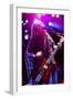 Shaun Morgan Welgemoed of the Rock Group Seether Entertains Marines in 2010-null-Framed Photo