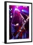 Shaun Morgan Welgemoed of the Rock Group Seether Entertains Marines in 2010-null-Framed Photo