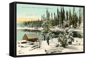 Shaver Lake, Fresno, California-null-Framed Stretched Canvas