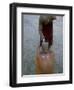 Shaving Head of a Novice Monk, Buddhist Monastery at Angkor, Siem Reap, Cambodia-Bruno Morandi-Framed Photographic Print