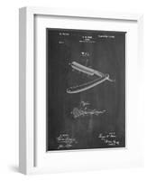 Shaving Razor Patent-null-Framed Art Print