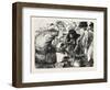 Shaving Small Boys in Cairo. Egypt, 1879-null-Framed Giclee Print