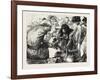 Shaving Small Boys in Cairo. Egypt, 1879-null-Framed Giclee Print