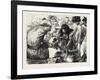 Shaving Small Boys in Cairo. Egypt, 1879-null-Framed Giclee Print