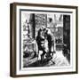 Shaving the Enemy at Montmirail, 1870-null-Framed Giclee Print