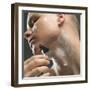 Shaving-Coneyl Jay-Framed Premium Photographic Print