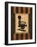 Shaving-Gregory Gorham-Framed Art Print