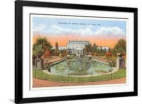 Shaw's Garden, St. Louis, Missouri-null-Framed Art Print