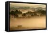 Shawangunk Sunrise-Robert Goldwitz-Framed Stretched Canvas