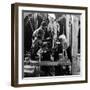 Shawl Weavers, Kashmir, India, C1900s-Underwood & Underwood-Framed Photographic Print