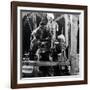 Shawl Weavers, Kashmir, India, C1900s-Underwood & Underwood-Framed Photographic Print