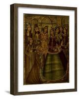 Shaykh Sanan and the Christian Maiden-Qajar School-Framed Giclee Print