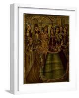 Shaykh Sanan and the Christian Maiden-Qajar School-Framed Giclee Print