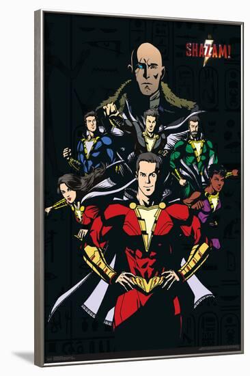 Shazam - Group-null-Framed Standard Poster