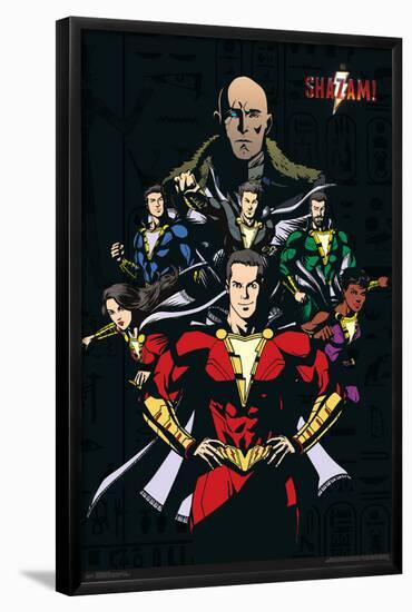 Shazam - Group-null-Framed Standard Poster