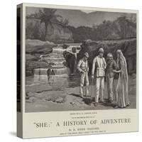 She, a History of Adventure-Edward Killingworth Johnson-Stretched Canvas