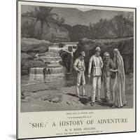 She, a History of Adventure-Edward Killingworth Johnson-Mounted Giclee Print