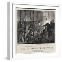 She, a History of Adventure-Edward Killingworth Johnson-Framed Giclee Print