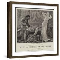 She, a History of Adventure-Edward Killingworth Johnson-Framed Giclee Print