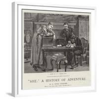 She, a History of Adventure-Edward Killingworth Johnson-Framed Giclee Print