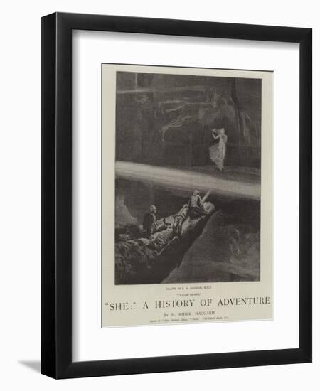 She, a History of Adventure-Edward Killingworth Johnson-Framed Giclee Print