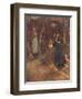 She Beheld the Minister Advancing-Hugh Thomson-Framed Giclee Print