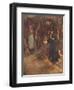 She Beheld the Minister Advancing-Hugh Thomson-Framed Giclee Print