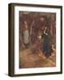 She Beheld the Minister Advancing-Hugh Thomson-Framed Giclee Print