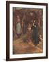 She Beheld the Minister Advancing-Hugh Thomson-Framed Giclee Print