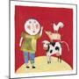 She Brought the Cow-Barbara Olsen-Mounted Giclee Print