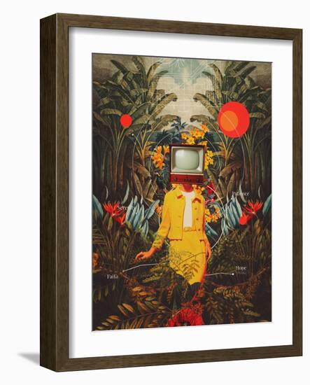 She Came from the Wilderness-Frank Moth-Framed Giclee Print