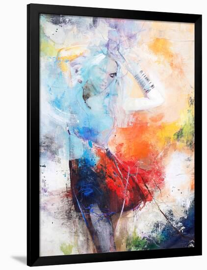 She Dances-Design Fabrikken-Framed Art Print