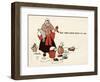 She Didn't Know What to Do-John Hassall-Framed Art Print