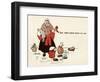 She Didn't Know What to Do-John Hassall-Framed Art Print