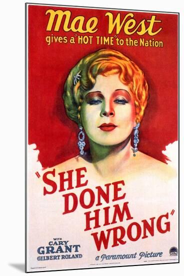 She Done Him Wrong, 1933-null-Mounted Art Print